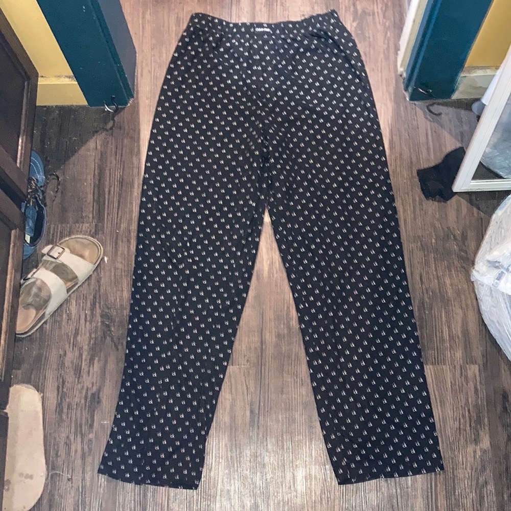 Calvin Klein Night Pants, CK all over print